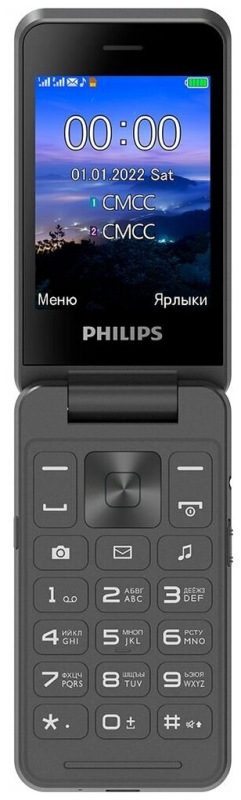 Купить Мобильный телефон Philips Xenium E2602 Dark Grey